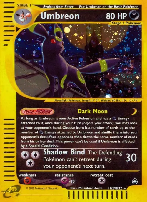 Umbreon (H29) card art