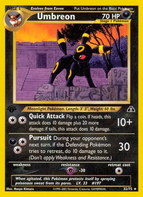 Umbreon (32) card art