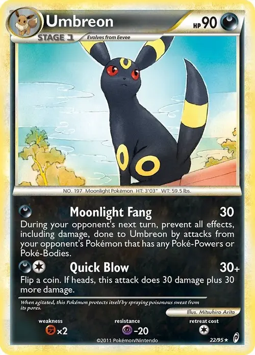 Umbreon card art