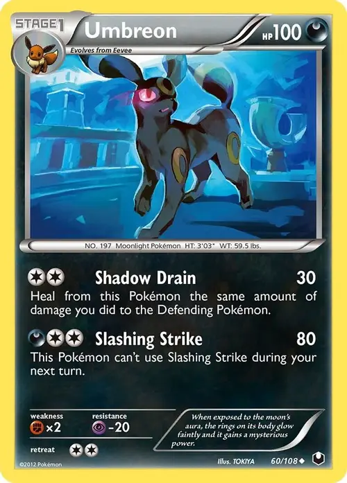 Umbreon (60) card art