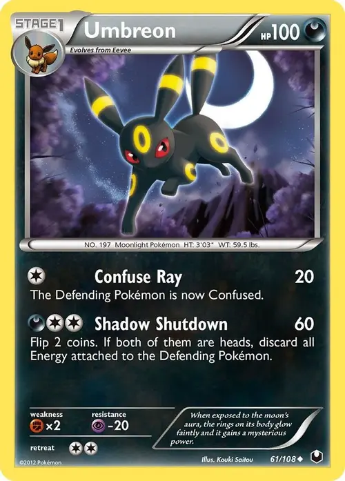 Umbreon (61) card art