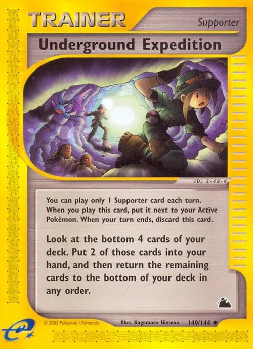 Underground Expedition card art