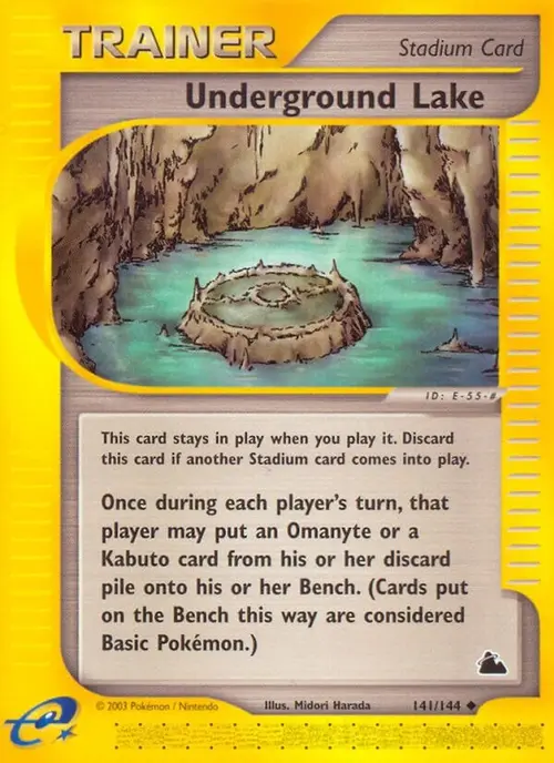Underground Lake card art