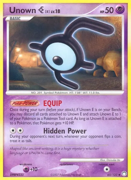 Unown [E] card art
