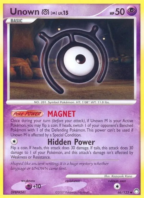 Unown [M] card art