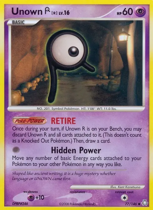 Unown (R) card art