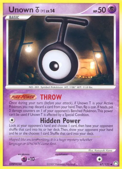 Unown [T] card art