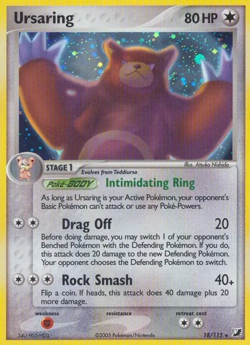 Ursaring card art