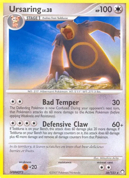 Ursaring card art