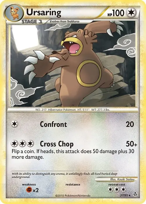 Ursaring card art