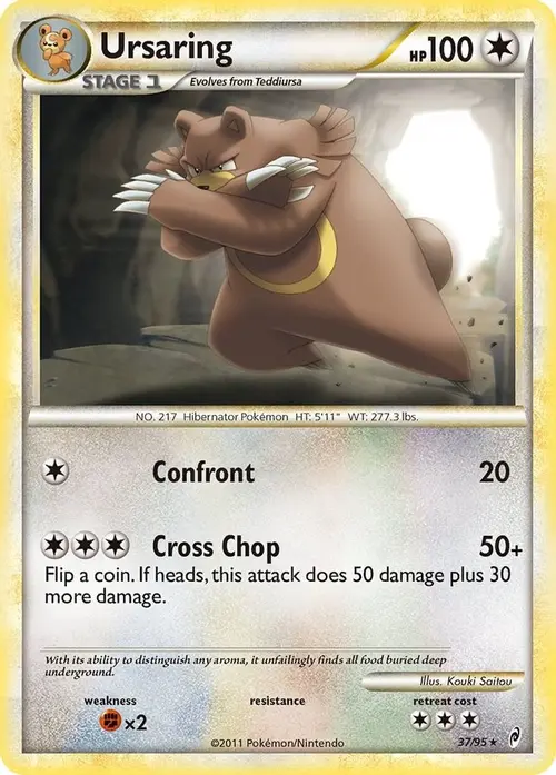 Ursaring card art