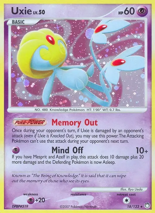 Uxie card art