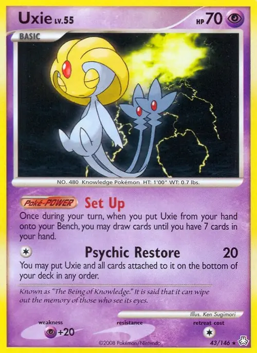 Uxie card art