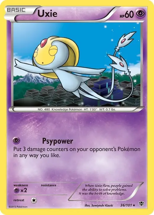 Uxie card art