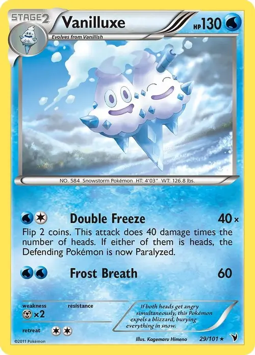 Vanilluxe card art