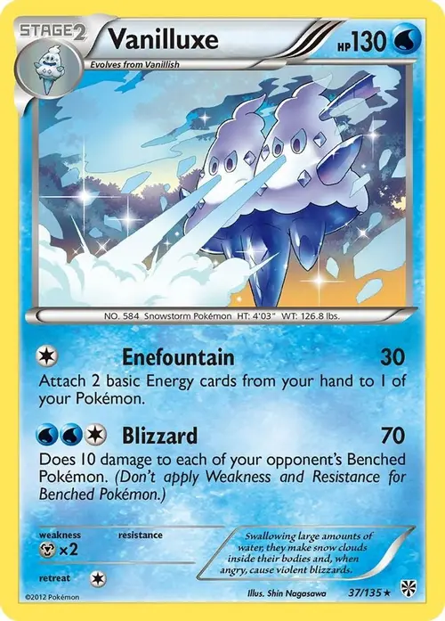 Vanilluxe card art
