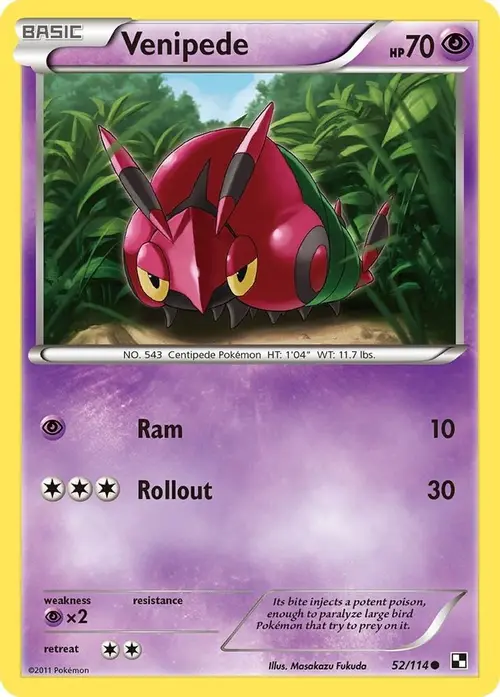 Venipede card art
