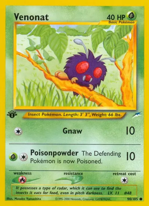 Venonat card art