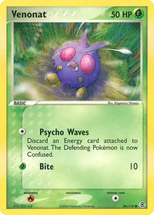 Venonat card art