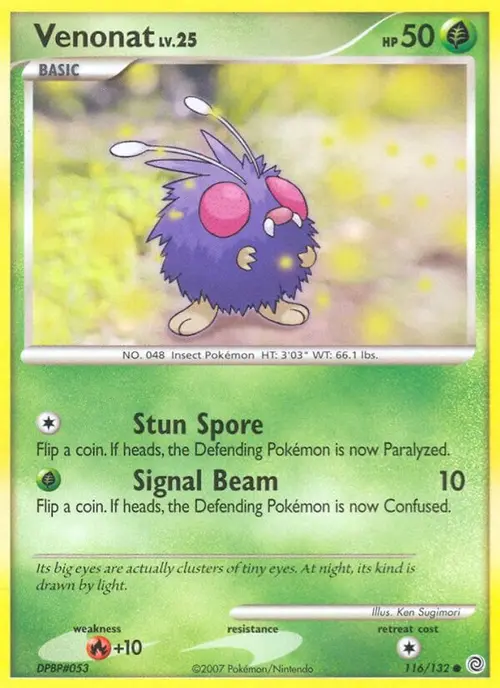 Venonat card art