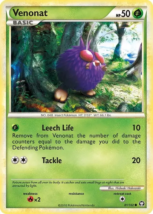 Venonat card art