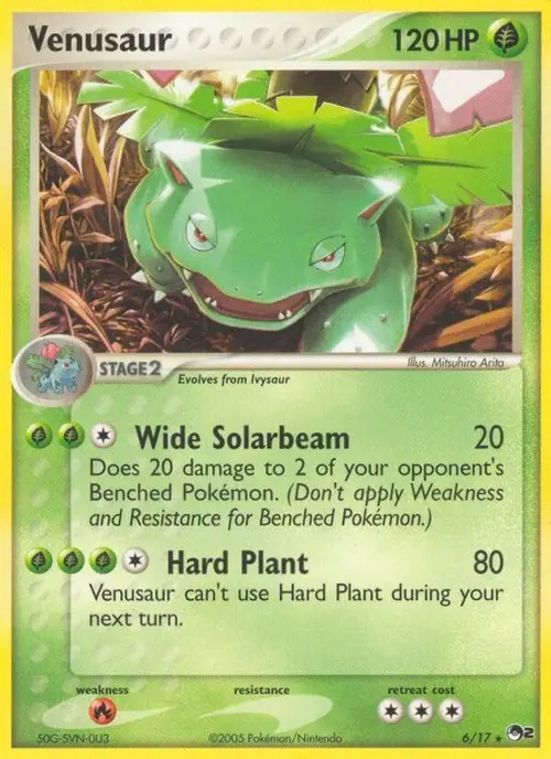 Venusaur card art