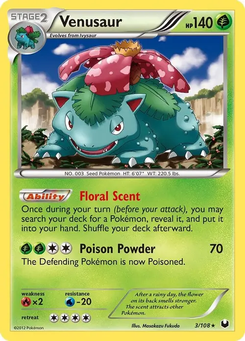 Venusaur card art