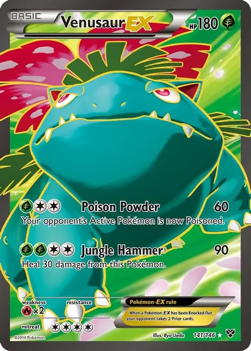 Venusaur EX (141 Full Art) card art