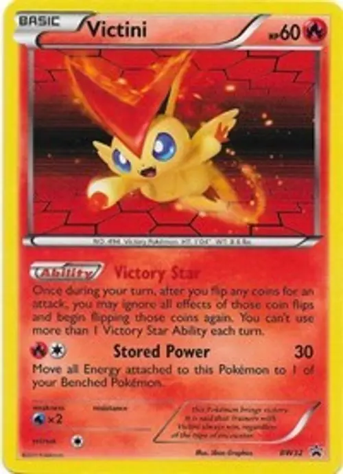 Victini - BW32 card art