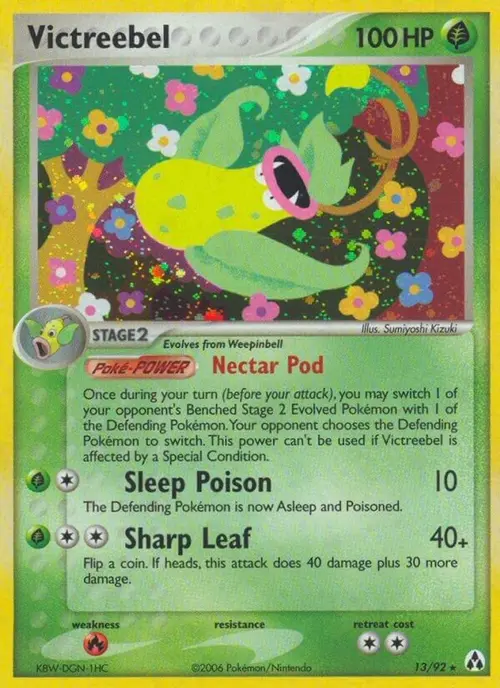 Victreebel card art