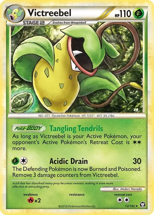 Victreebel card art