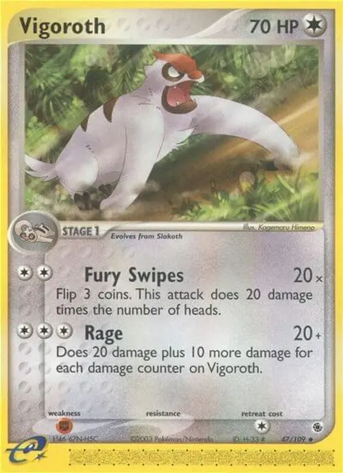Vigoroth card art