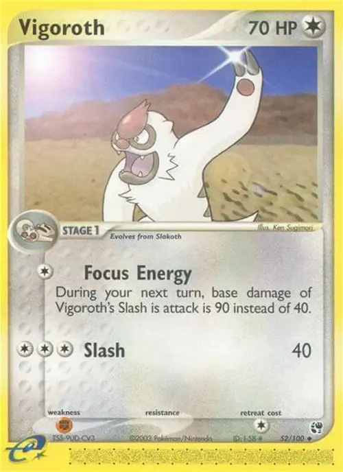 Vigoroth card art