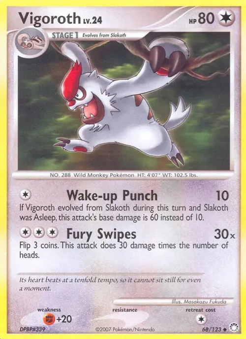 Vigoroth card art