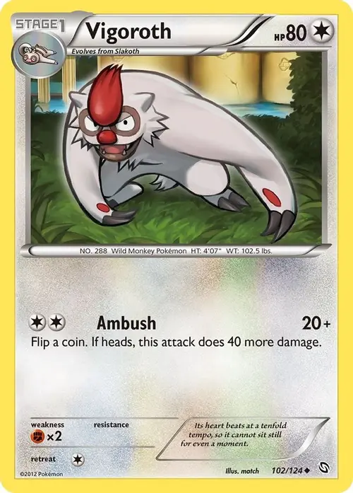 Vigoroth card art
