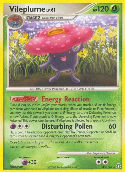 Vileplume card art