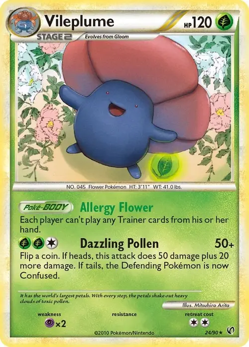 Vileplume card art