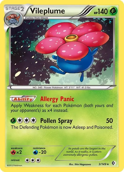 Vileplume card art