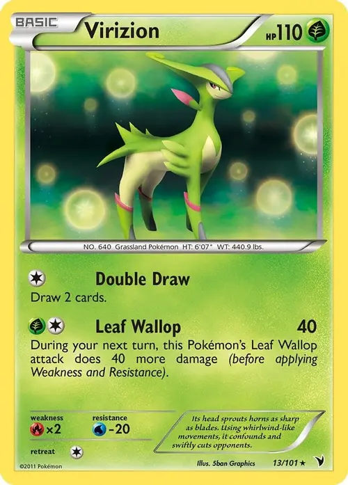 Virizion card art