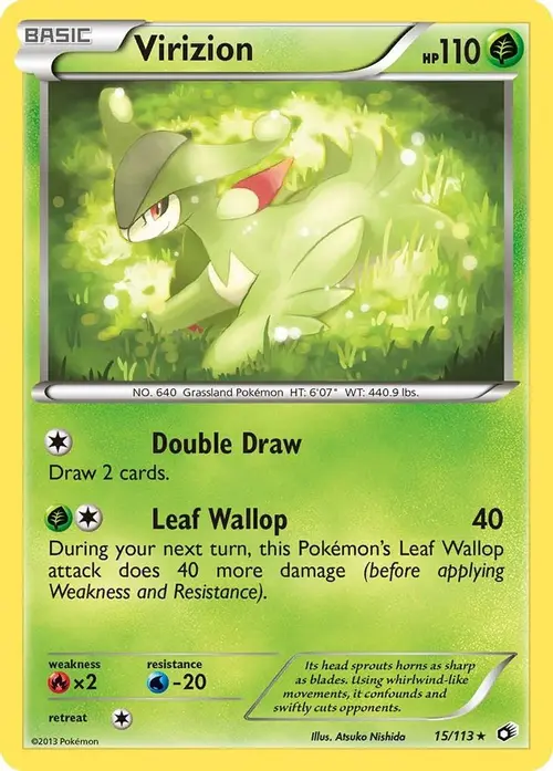 Virizion card art