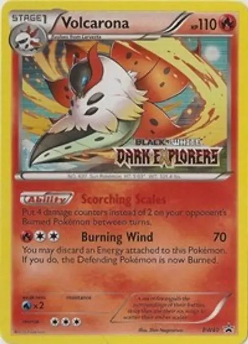 Volcarona - BW40 (Prerelease) card art
