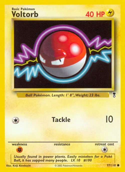 Voltorb card art