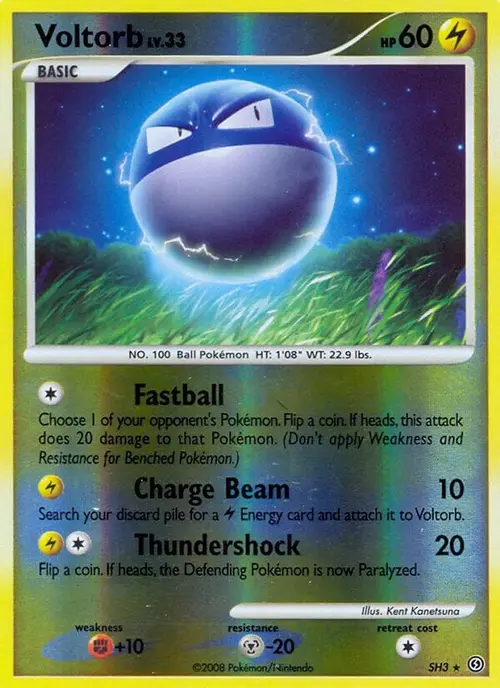 Voltorb (Shiny) card art