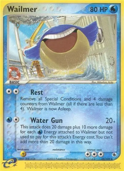 Wailmer card art