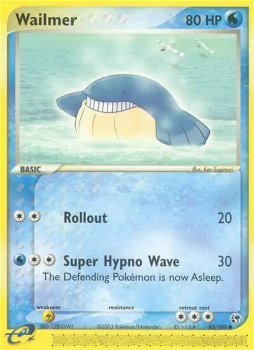 Wailmer card art
