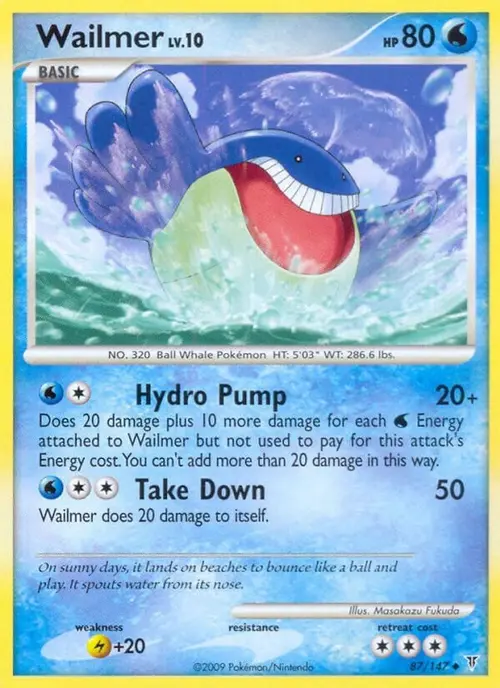 Wailmer card art