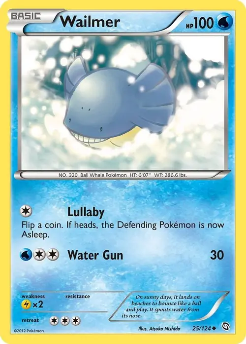 Wailmer card art