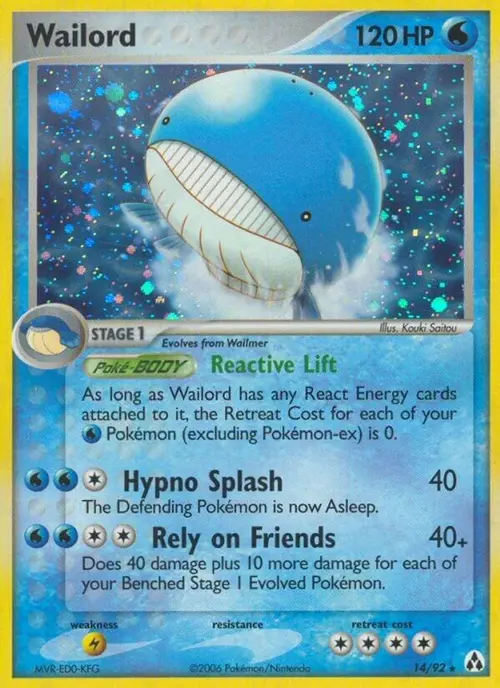 Wailord card art