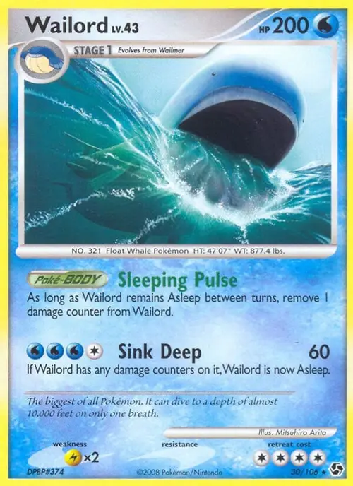 Wailord card art