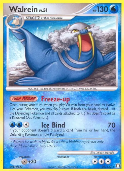 Walrein card art
